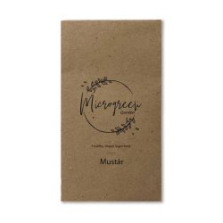 Mustár- Fehér mikrozöld és csíra mag  